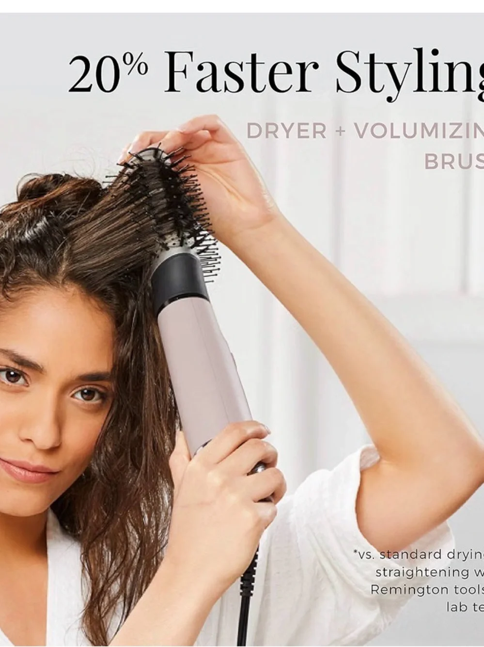 Brand New - Remington Pro Rose Gold and Black Hot Air Brush